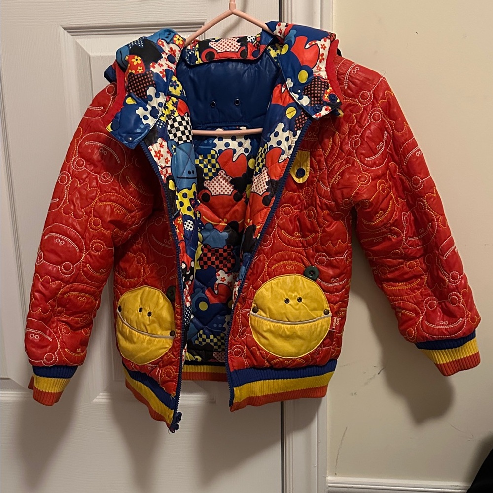 Colorful Kids Puffer Jacket - Picture 4 of 5